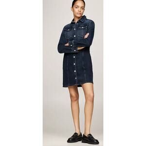 NWT Tommy Hilfiger Jeans  Women’s Denim Shirt Dress XL